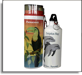 Reusable Water Bottles - Island Art by Yotigo